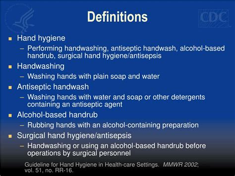 define hand hygiene