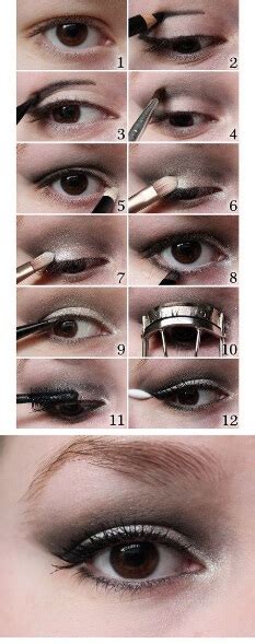 Defining the crease on hooded eyes