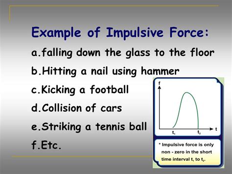 define impulsive force with example