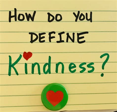 define kindness and its impact on society