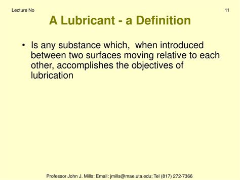Define Lubricant Simple