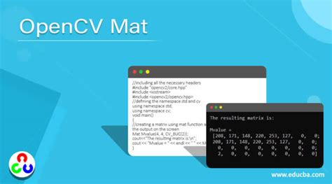define mat opencv with type