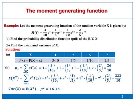 define moment generating function of binomial distribution