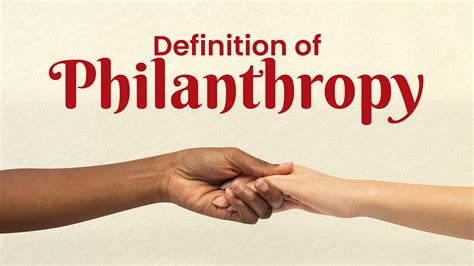 define philanthropy and its history