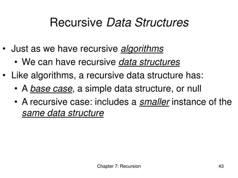 define recursion in data structure with example
