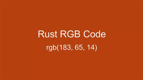 Define Rust Code