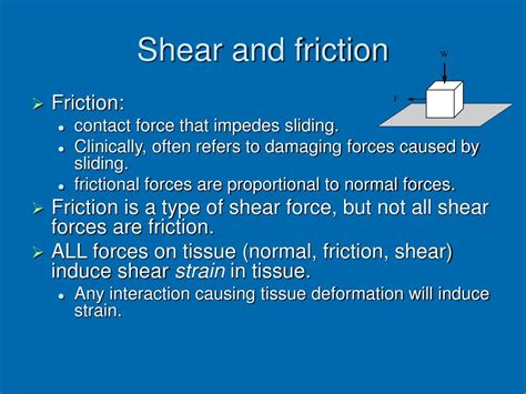 Define Shear And Friction
