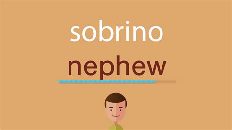 define sobrino in english