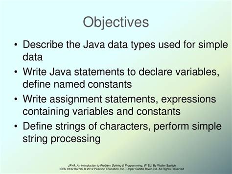 define statements in java