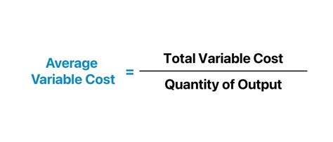 define the term average variable cost