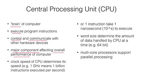 define the term cpu and explain its function