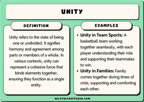 define the term unity in diversity justify with an example