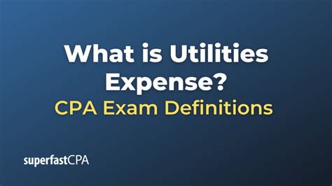 Define Utilities Expense