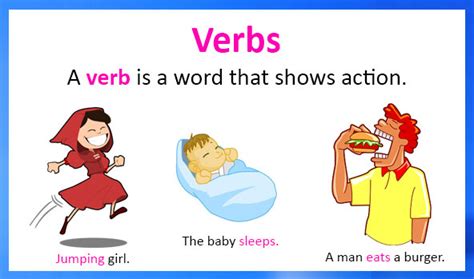 define verb with example class 3