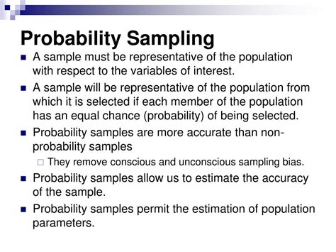define what is probability sampling