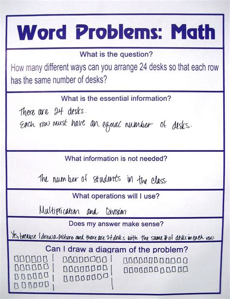 define word problem in mathematics