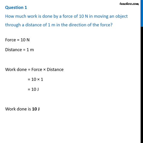 define work done in physics class 9