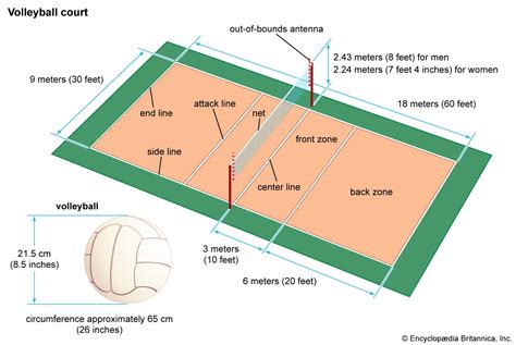 Defined Volleyball Ball