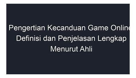 DEFINISI GAME ~ MUSTHOVA NOOR. A