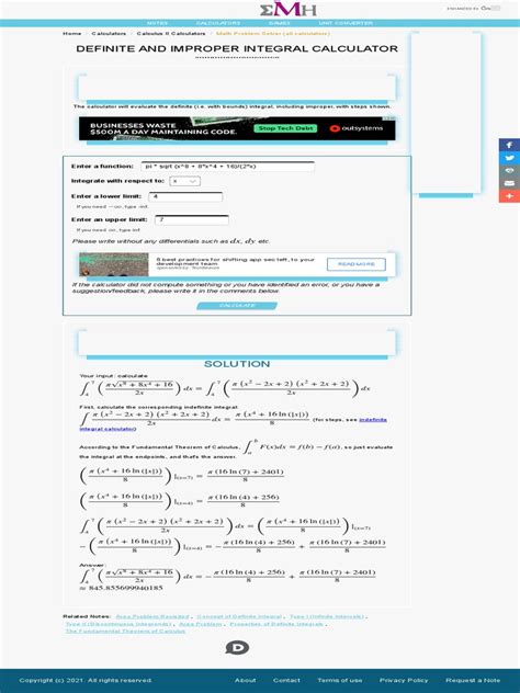 definite integral calculator emathhelp