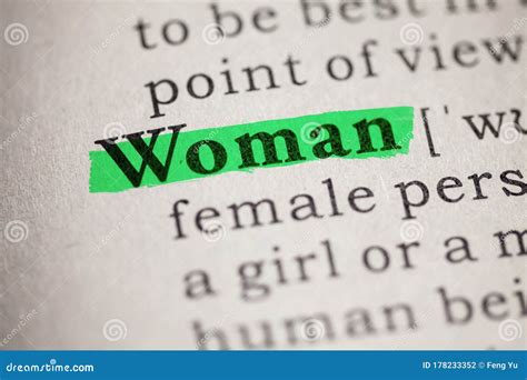 definitie van een vrouw