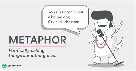 definition and examples of metaphor