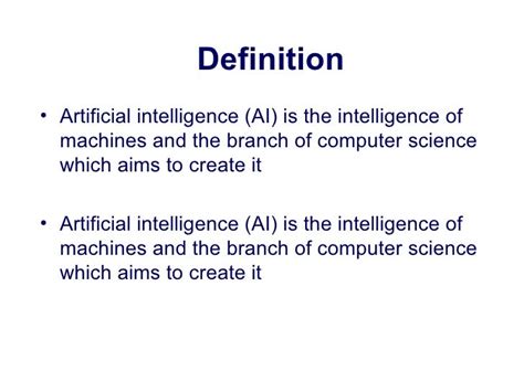 PPT Artificial Intelligence PowerPoint Presentation ID25990
