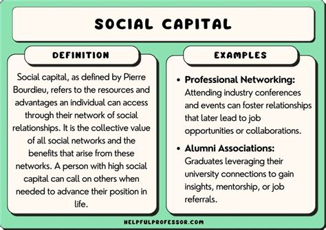 definition capital social