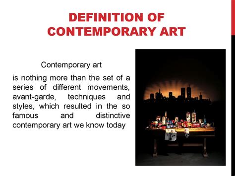 definition for contemporary