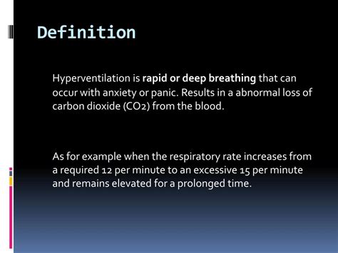 Understanding Hyperventilation: Definition, Causes, and Effective Management Strategies