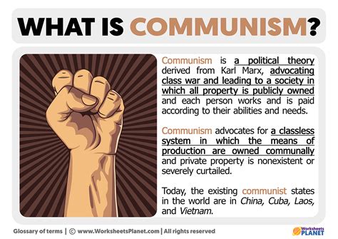 definition of a communist