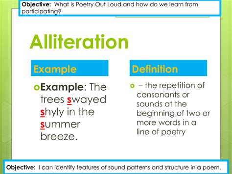 definition of alliteration in poetry