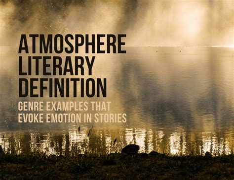 definition of atmosphere in literature