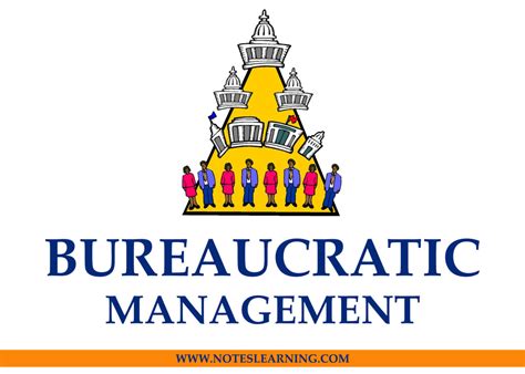definition of bureaucratic in management