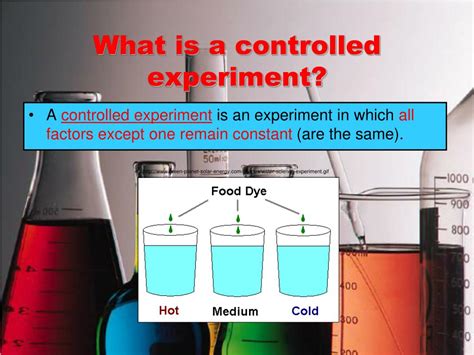 definition of controlled experiment in science