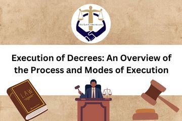 definition of execution of decree