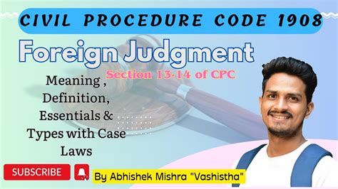 definition of foreign judgments in cpc