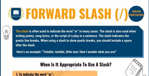 definition of forward slash