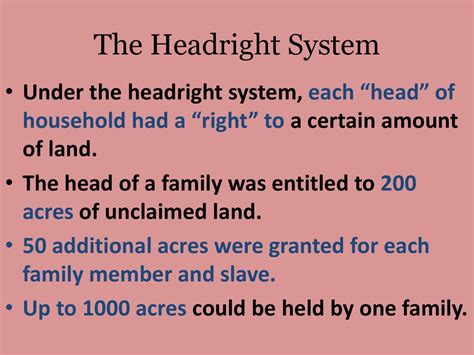 Definition Of Headright