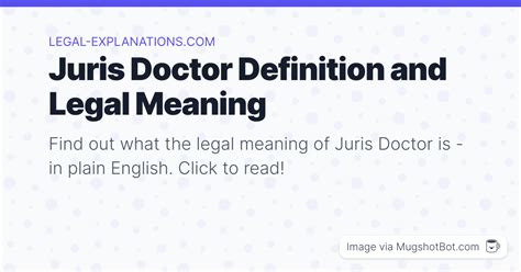 definition of juris doctor degree
