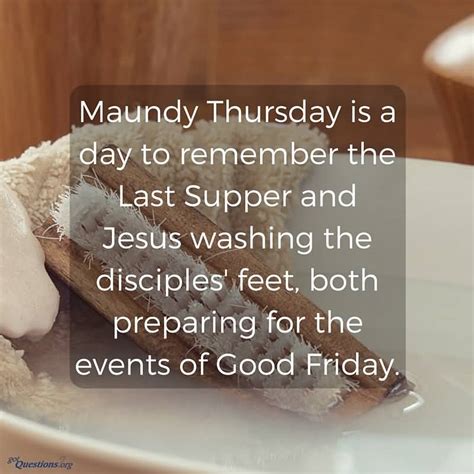 definition of maundy thursday