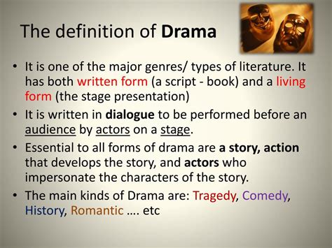 definition of melodrama in literature