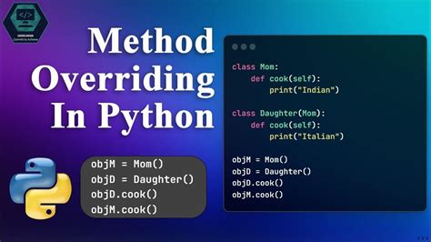 definition of method overriding in python