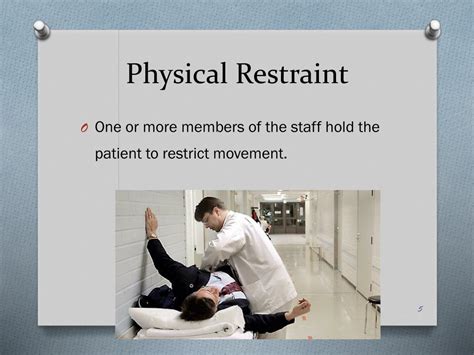 definition of physical restraint