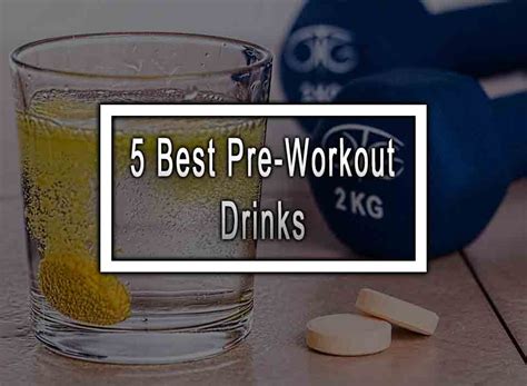 Definition Of Pre Workout Drink
