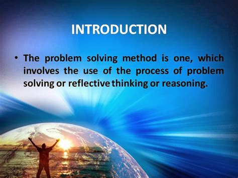 definition of problem solving method of teaching