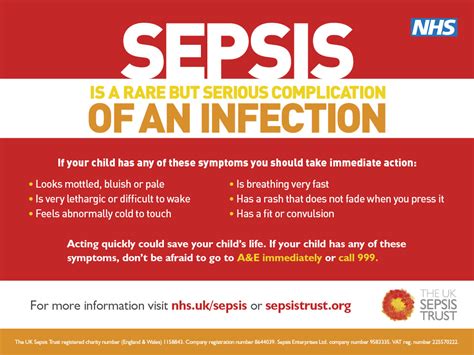 definition of sepsis nhs