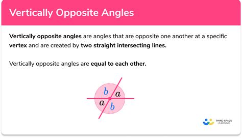 definition of vertically opposite angles in maths class 9