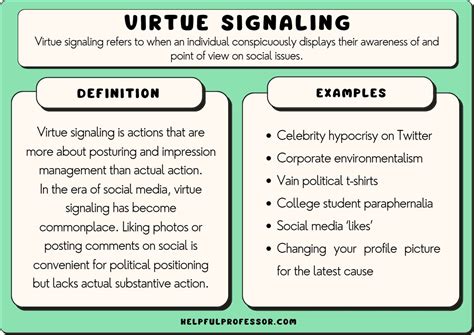 definition of virtue signaling