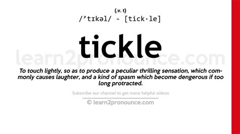 definition tickle
